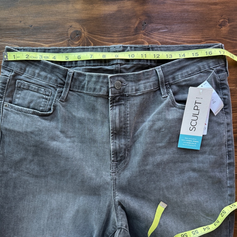 Old Navy Dark Gray Skinny Jeans - Picture 7 of 9